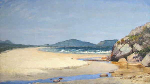 Almeida Junior Seascape oil painting image